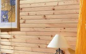 pared de tableros de madera