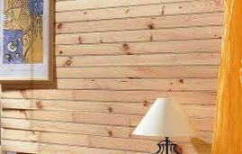 pared de tableros de madera